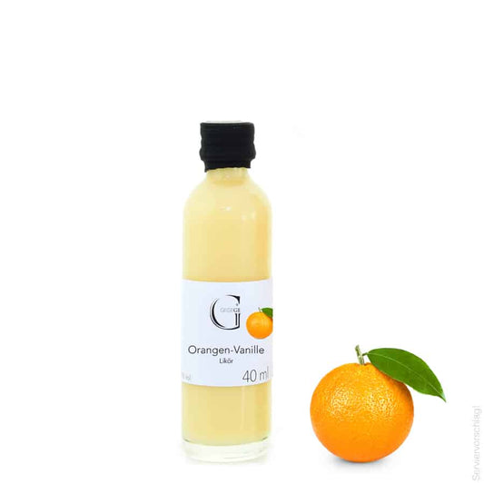 Orangen-Vanille-Likör mini