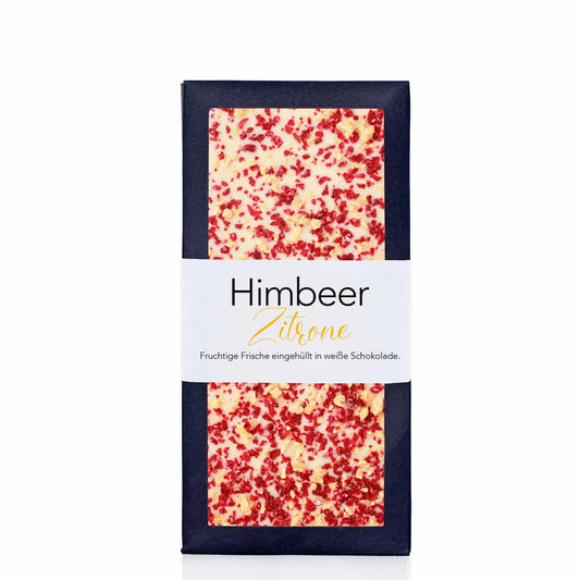 Schokoladentafel Himbeer Zitrone
