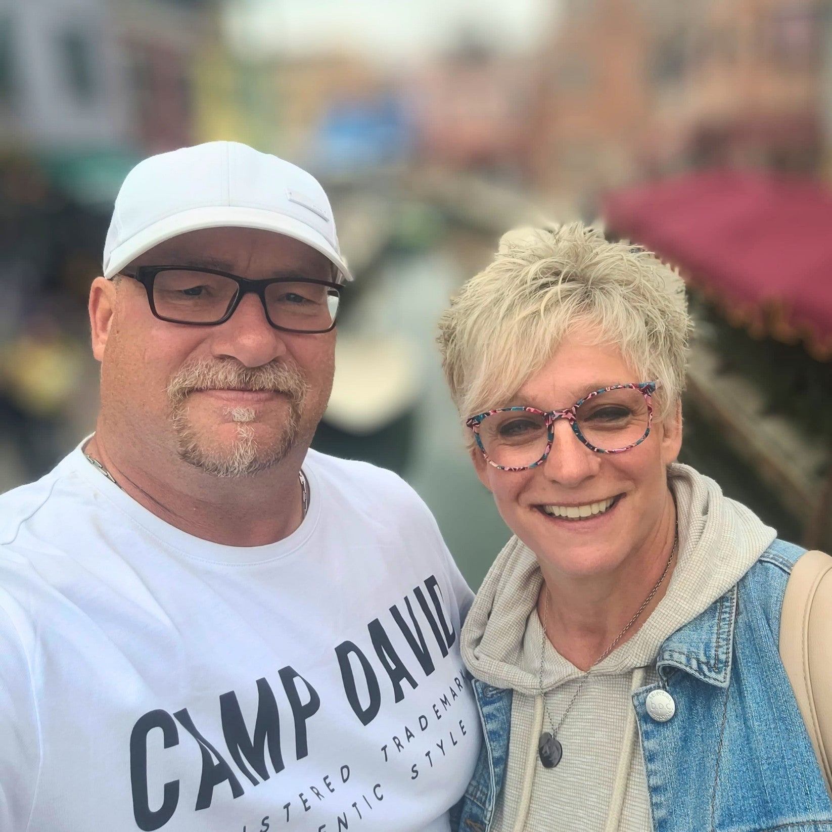Michael und Jacky Patt bekannt aus der RTL2 Serie Bella Italia - Camping auf Deutsch in Venedig
