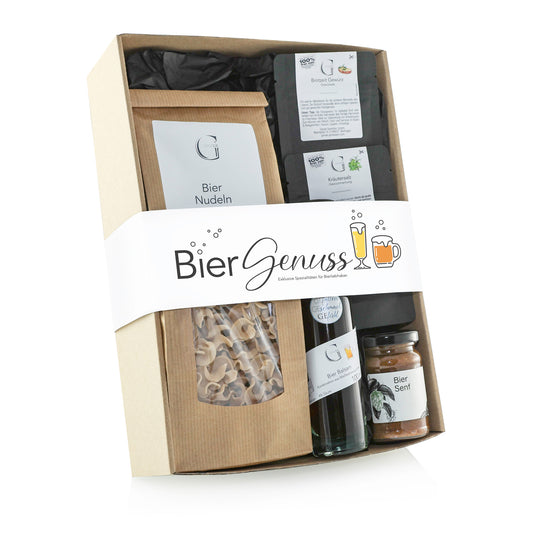 Geschenkset mit Biergeschmack für Männer und Frauen